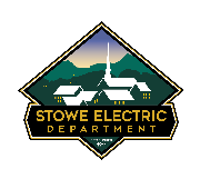 Stowe Electric Department Logo